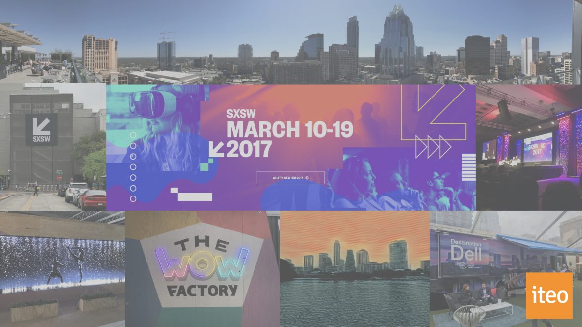 Bildekolasje fra SXSW 2017