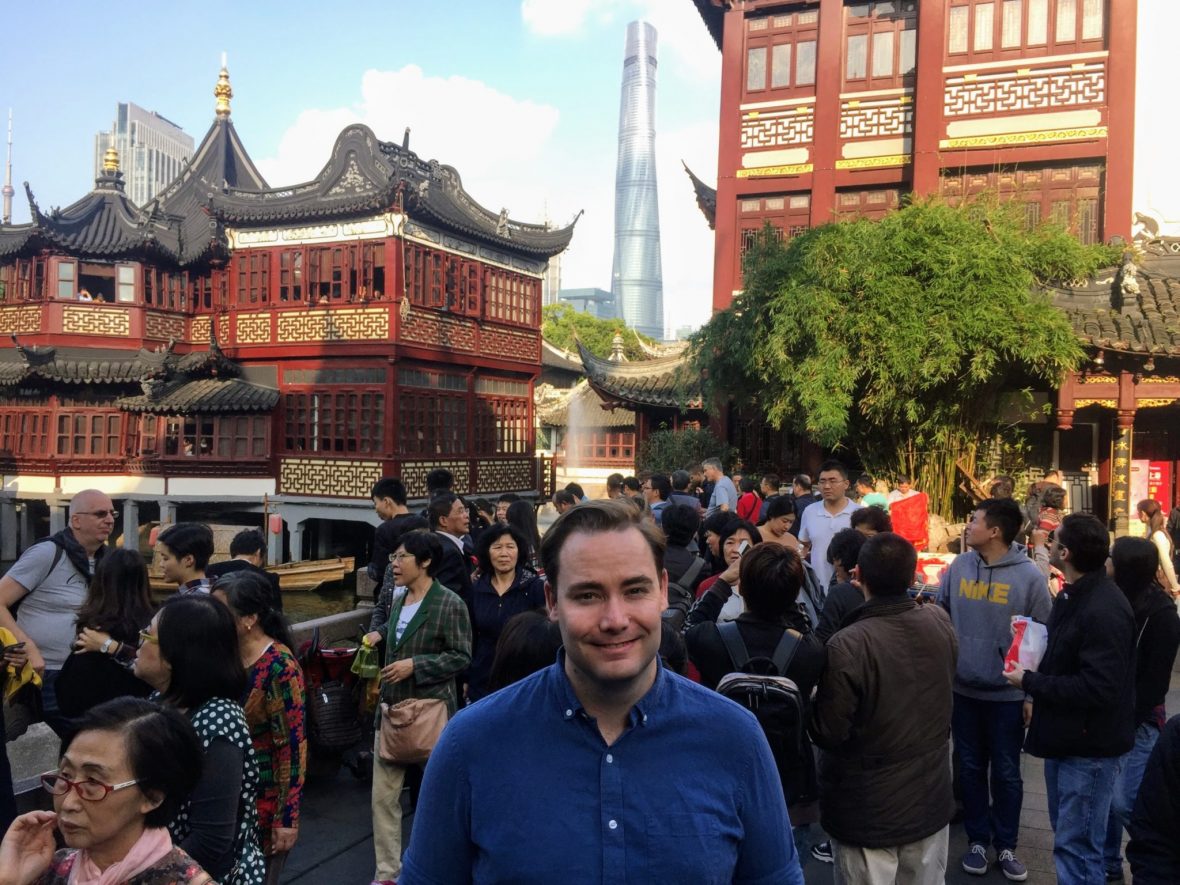 Portrettbilde av Stein Arne Gausen, Performance Manager i Iteo, her i Kina