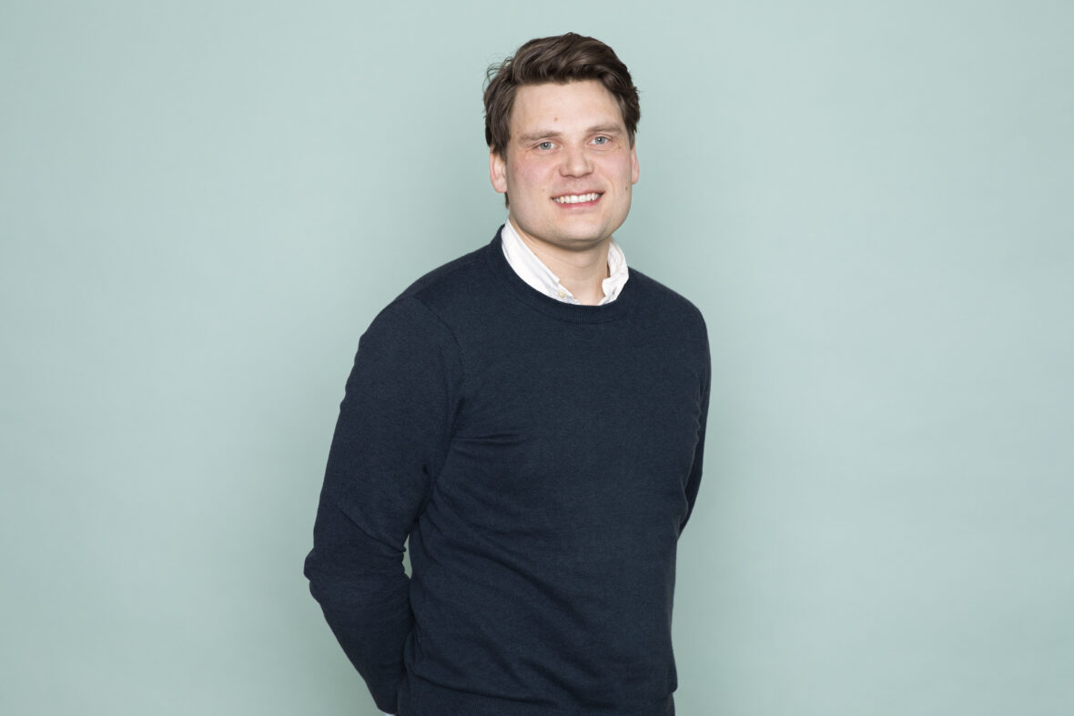 Portrett av Hans-Petter Bjørkli Tryggvason.