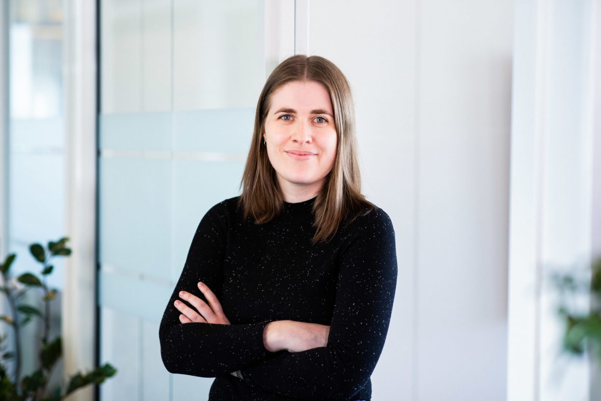 Foto av Marte Johansen. Utvikler i Iteo.