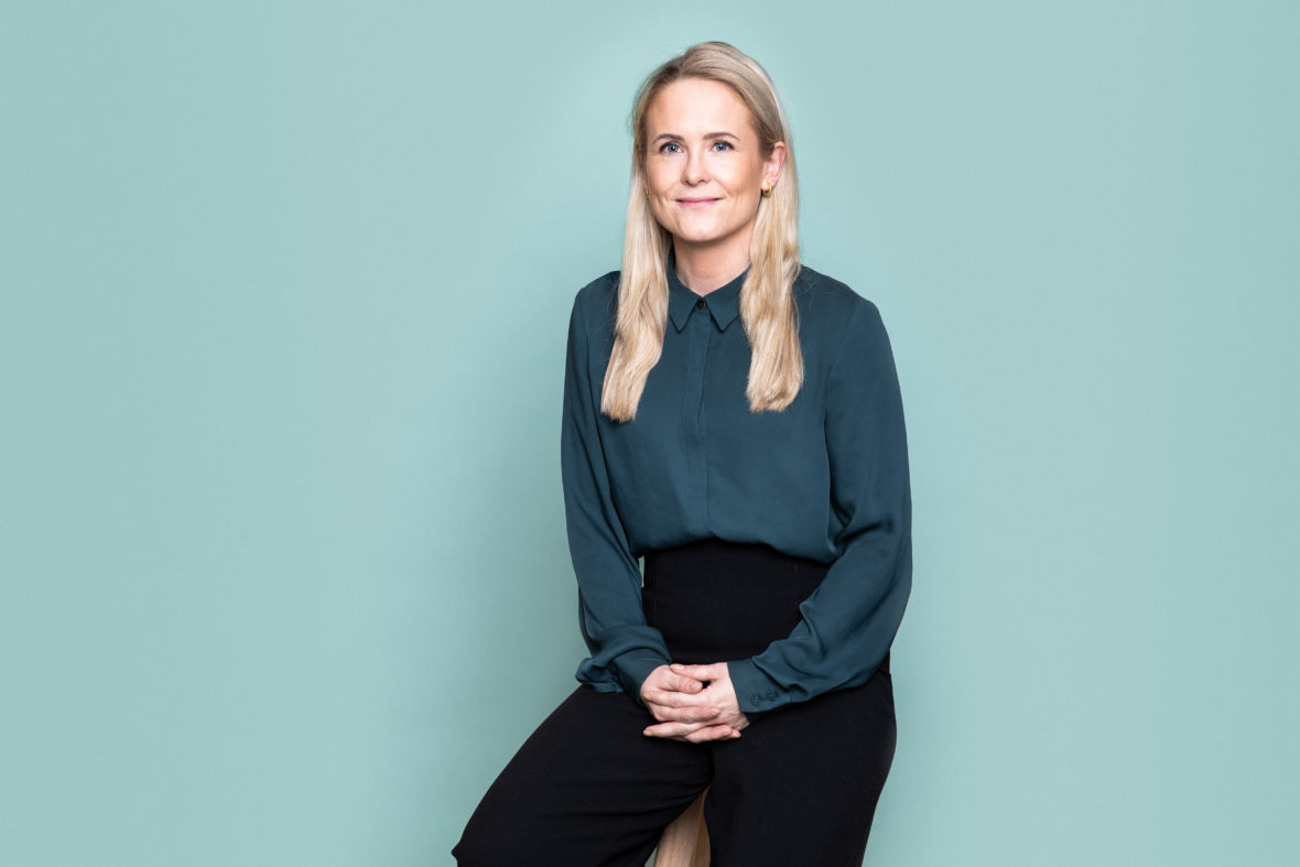 Portrett av Gitte Gilberg Sethereng.