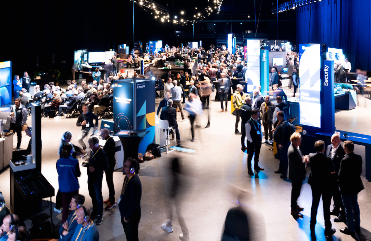 Et overblikksbilde fra konferansen Dell Technology Forum 2022.